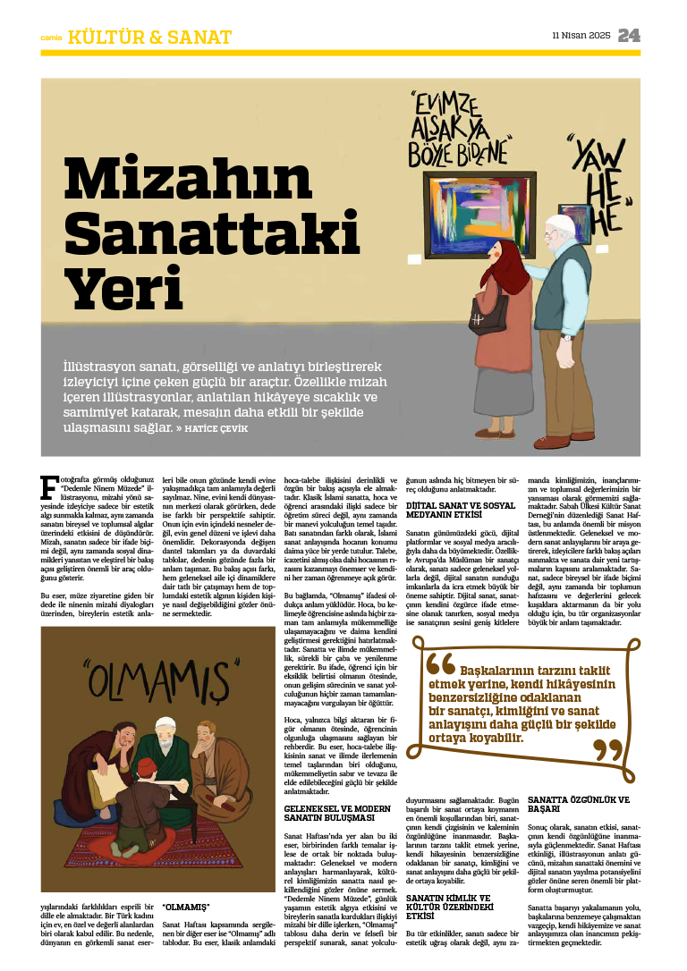 17 Mizahın Sanattaki Yeri - Hatice Çevik - 267